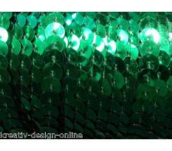 5m Paillettenband  Spiegel grün 6mm